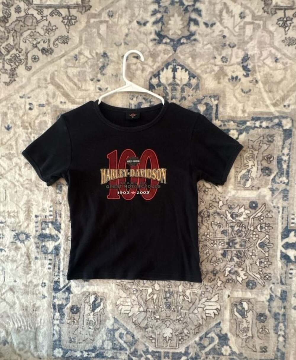 Harley-Davidson 100th Anniversary 1903-2003 Graphic T-Shirt Black